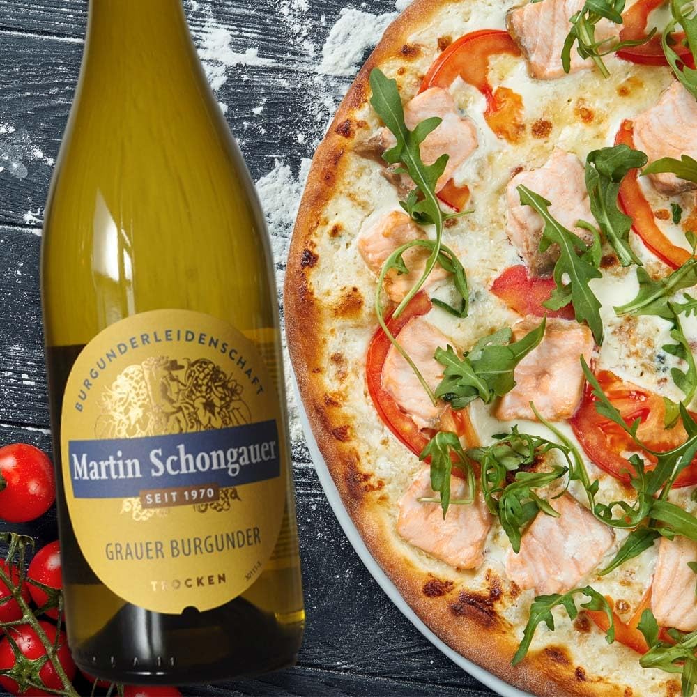 Martin Schongauer Grauburgunder, trocken, sortenreines Weinpaket + VINOX Winecards (6x0,75l)