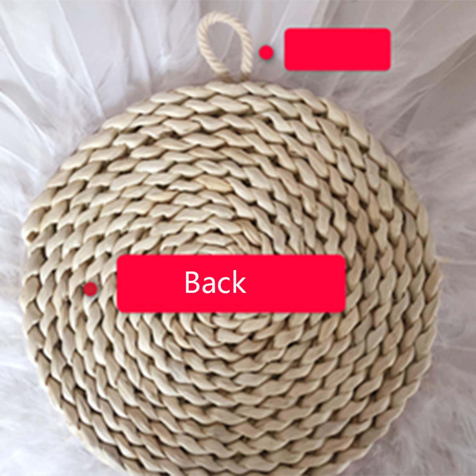 ZNKZJ Pluma para Colgar en la Pared Decoración de Pared de macramé, Colgante Hecho a Mano Decorativo Plumas de macramé Decoración del hogar Bohemia para el Fondo del sofá,Grey_50cm