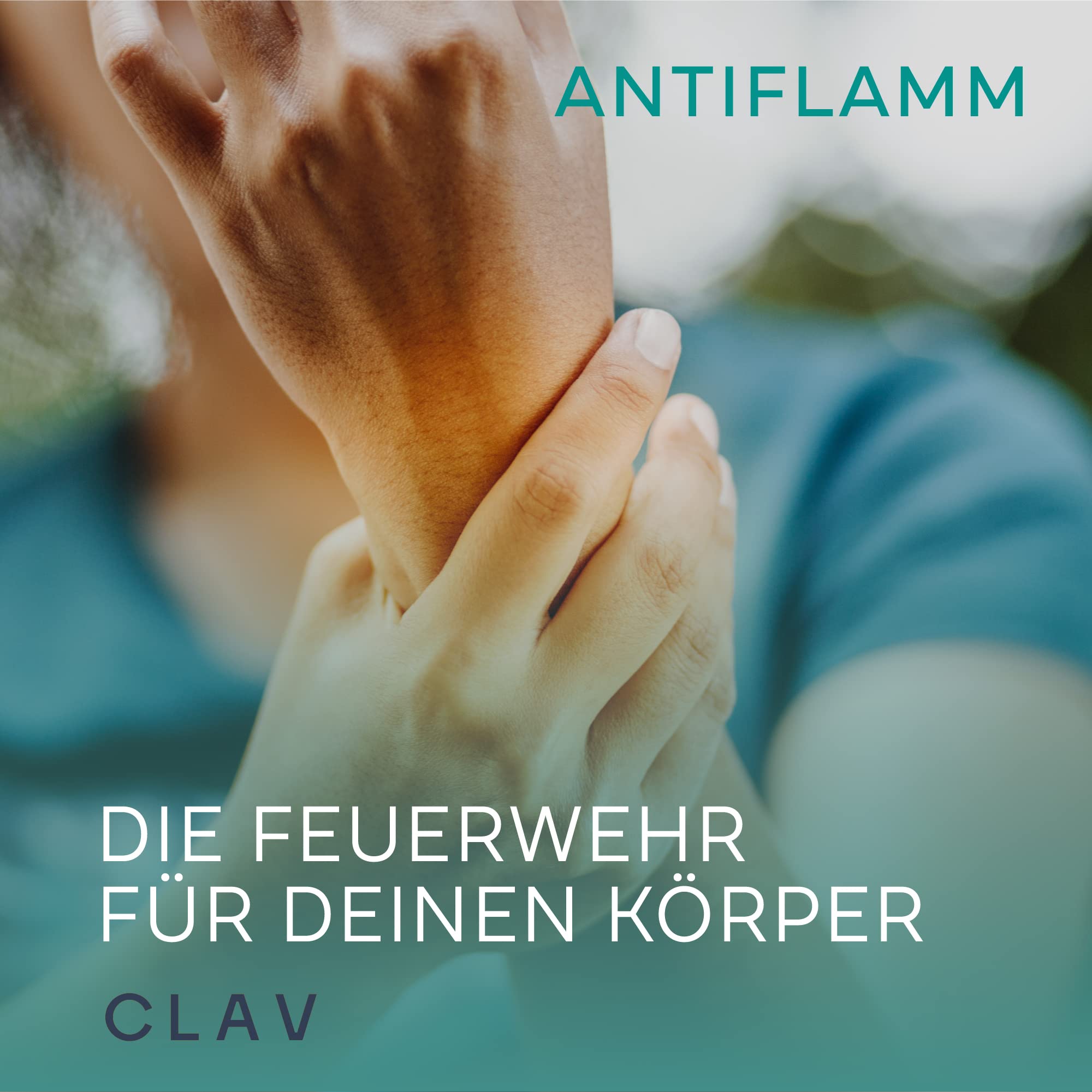 CLAV N°12 ANTIFLAMM - MSM Weihrauch Komplex - mit Ingwer Extrakt, Gotu Cola (Centella Asiatica) & Ackerschachtelhalm - 120 Kapseln