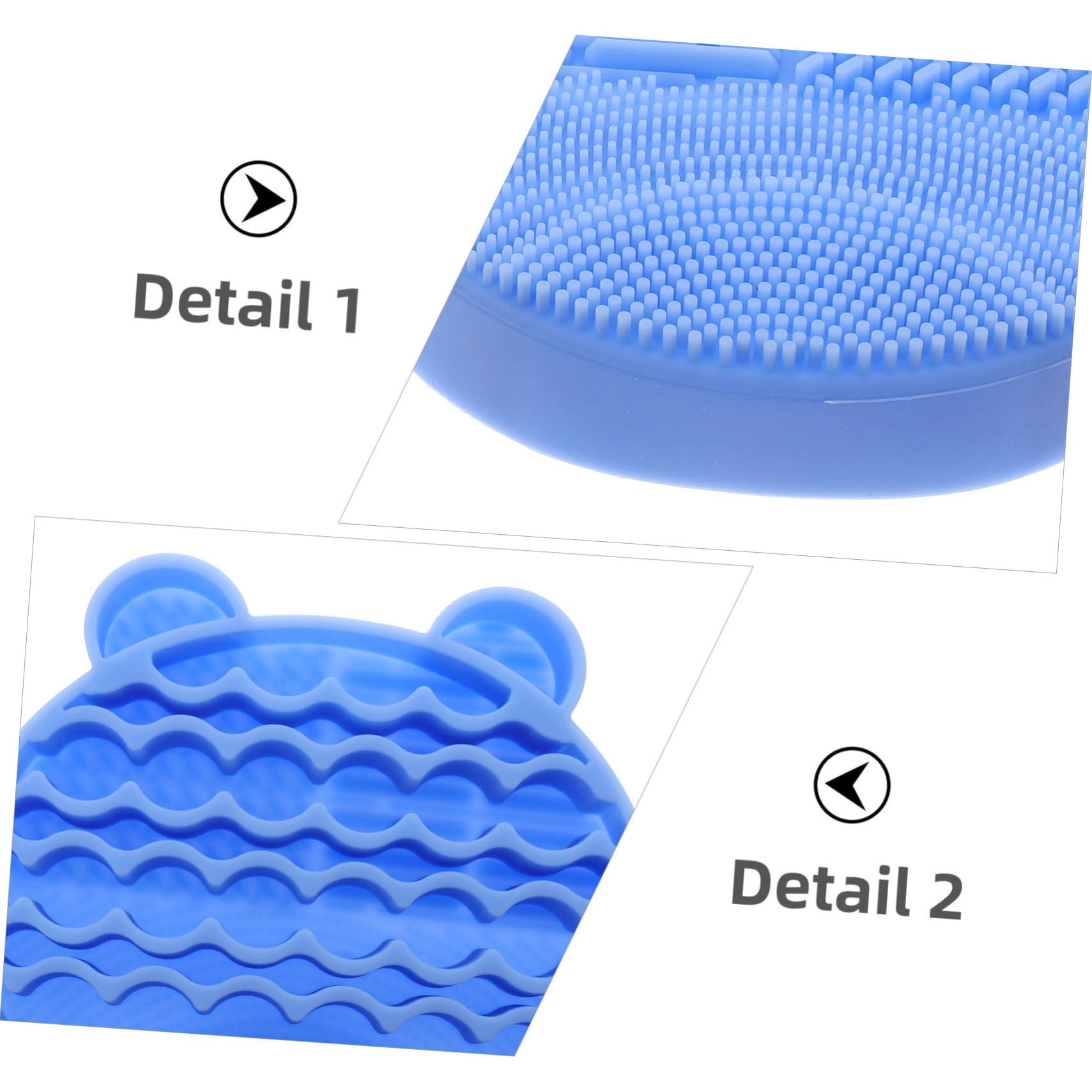 Mikinona Keep Your Makeup Brushes Brush Mat Stand Brush Scrubber Holder Face