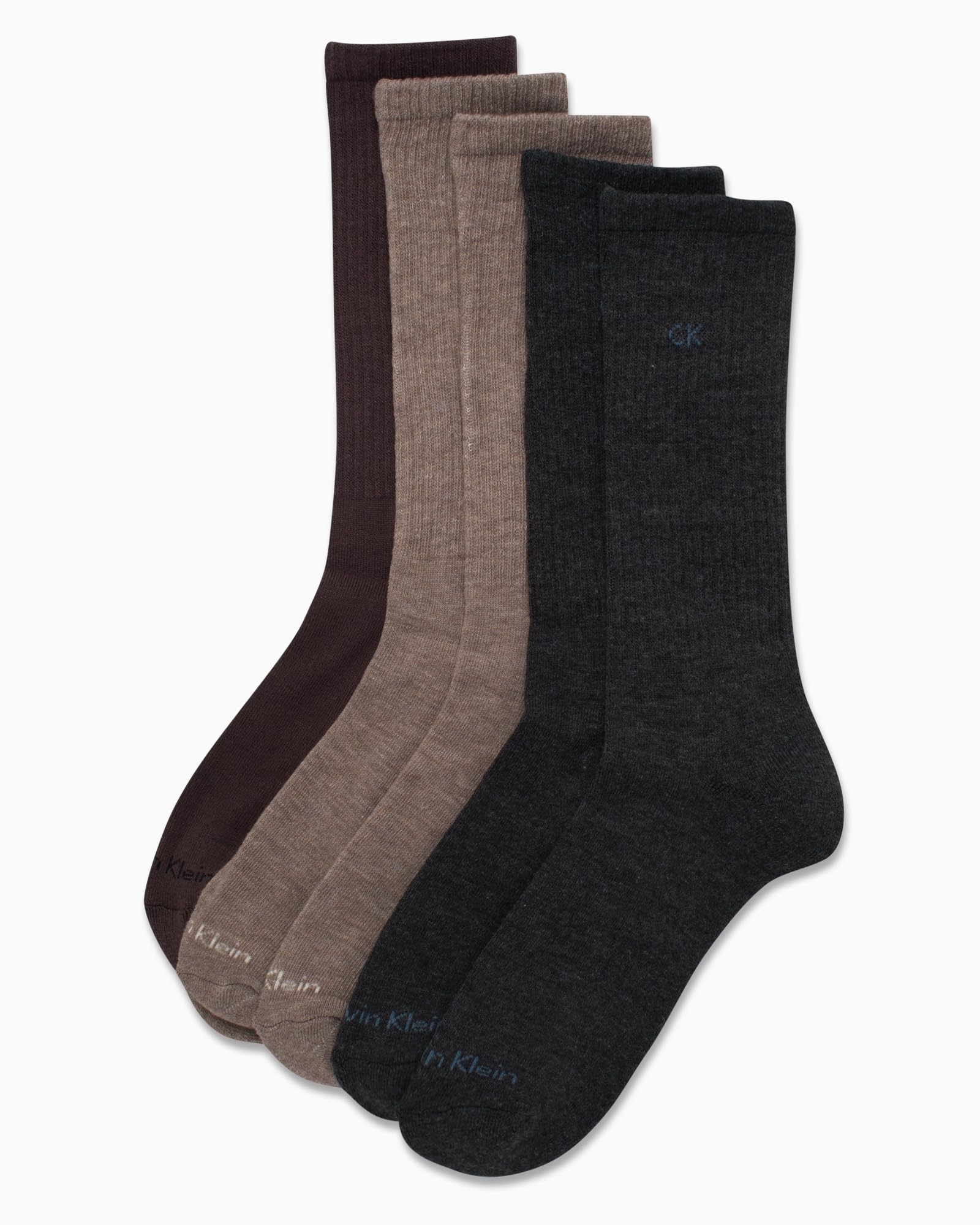 Calvin Klein Ckm 5pk Ath Crew moderno Uomo (Pacco da 5)