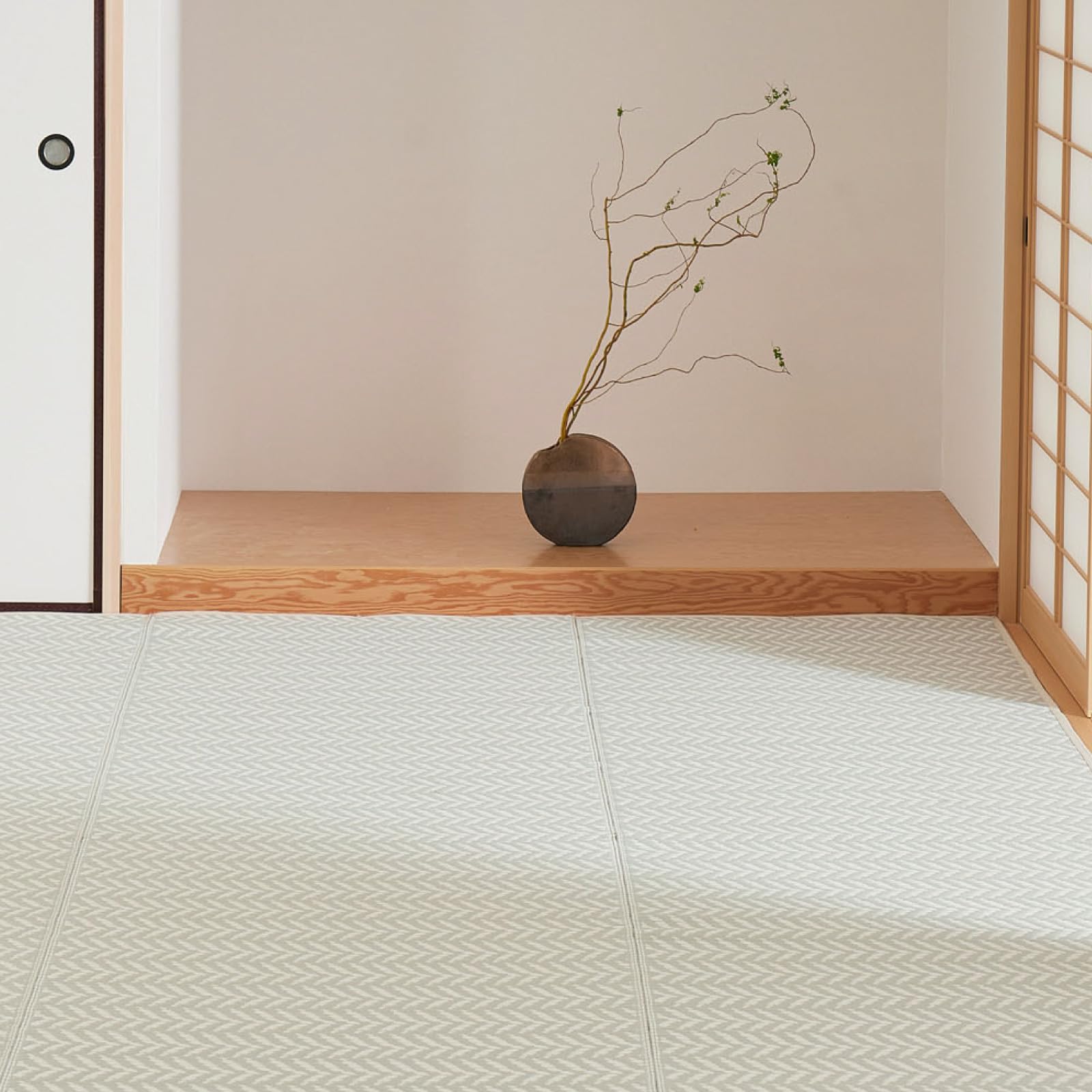 い草風ポリプロピレンラグ 江戸間６畳 洗える 261x352cm（702） 楽天市場】い草風カーペット 江戸間 6畳 約261×352cm [ い草風