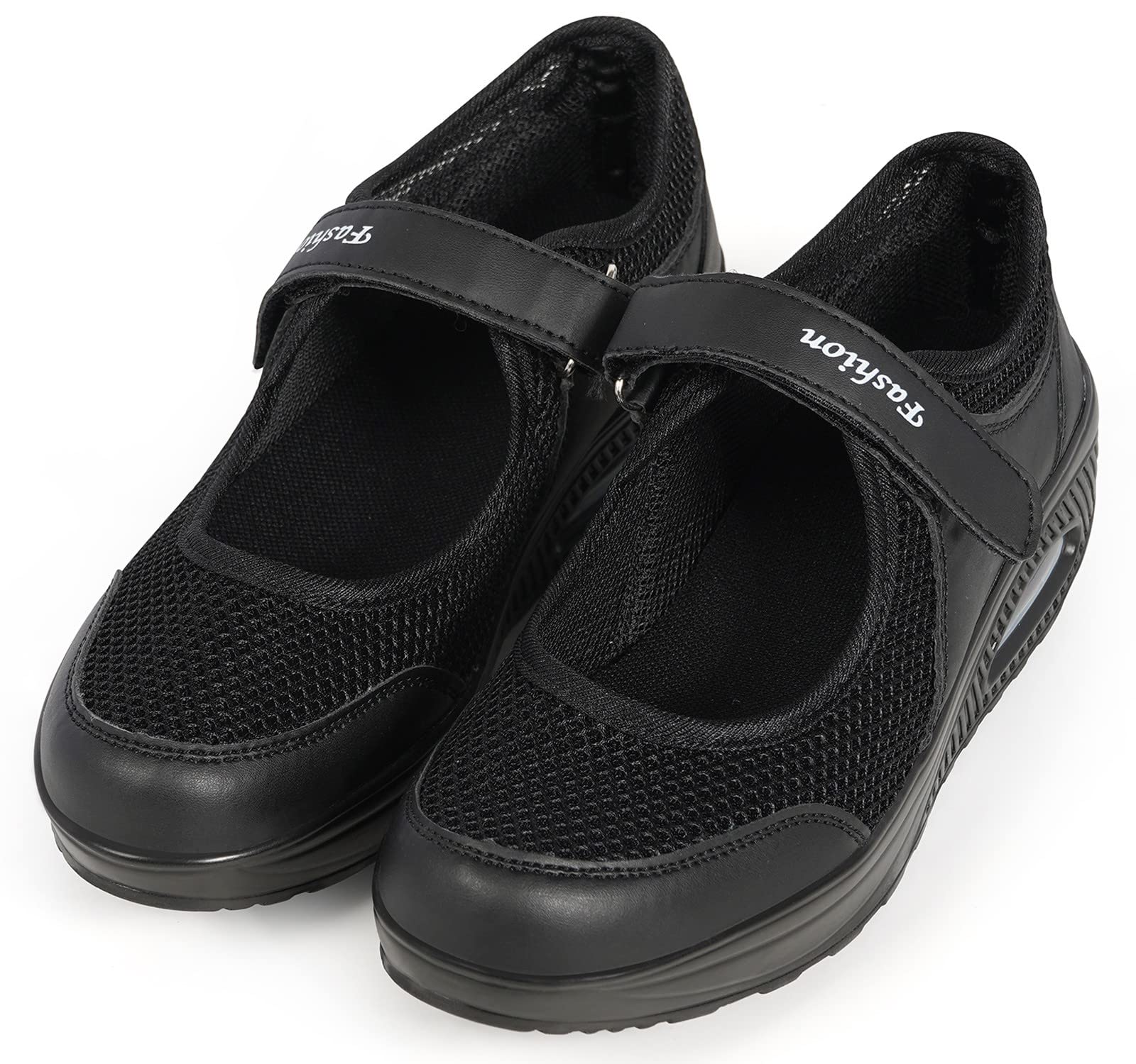 Damskie buty ortopedyczne, moda na koturnie Mary Janes dla kobiet, poduszka powietrzna antypoślizgowe buty do chodzenia damskie wyszczuplające lekkie oddychające buty rozmiar 35-42eu
