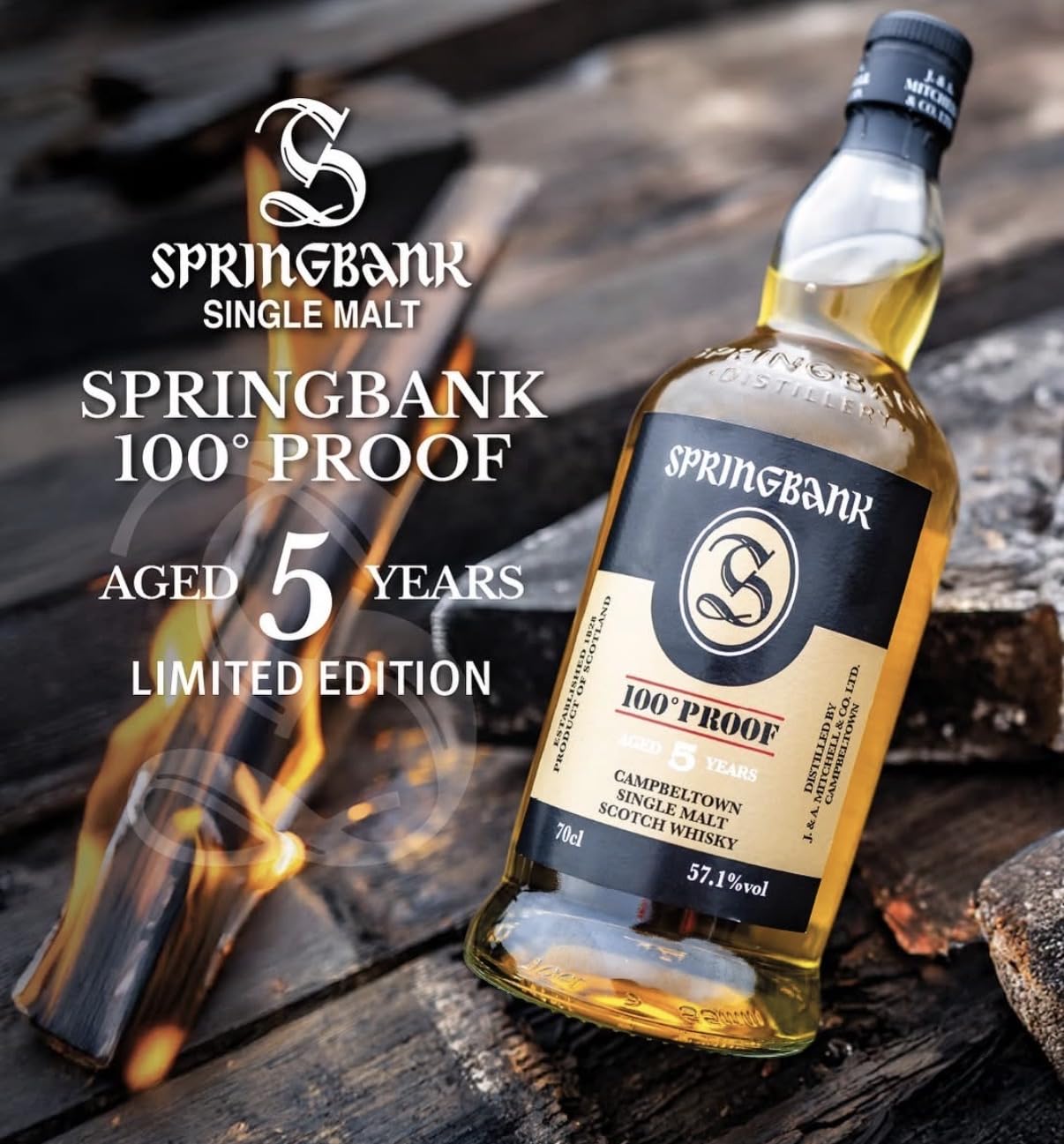 Amazon.co.jp: Springbank（スプリングバンク）5年 100プルーフ 57.1度