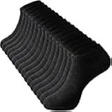 Irisbear Mens Ankle Socks - 6/8 Pack Casual Breathable Cotton Low Cut No Show Socks with Arch Support