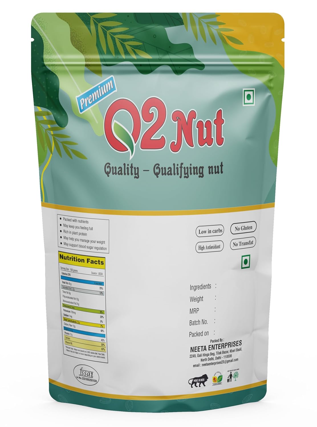 Buy Now Q2 Nut Peanut Raw 200 Grams – High Protein Kacchi Moongfali ...