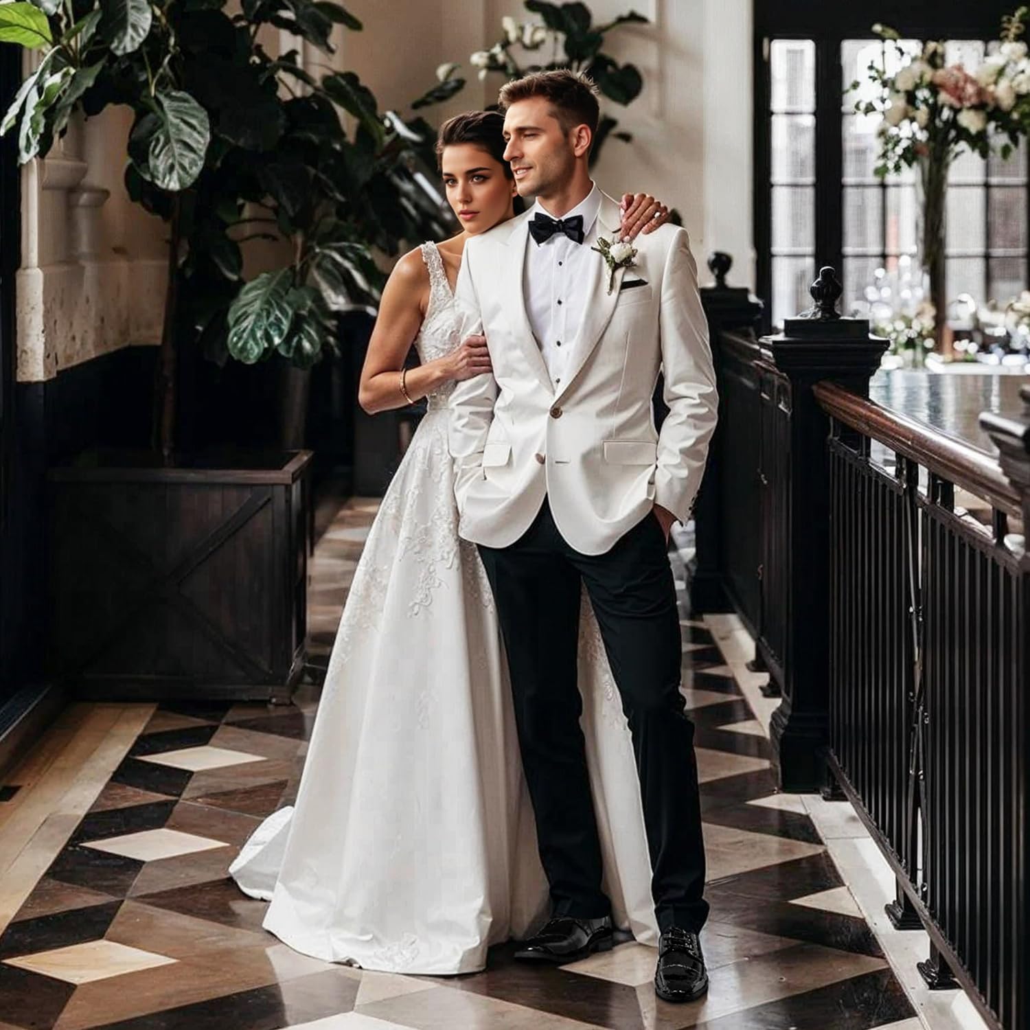 Jousen Mens Dress Shoes Tuxedo Patent Oxford Classic Comfortable Dress Shoes for Men