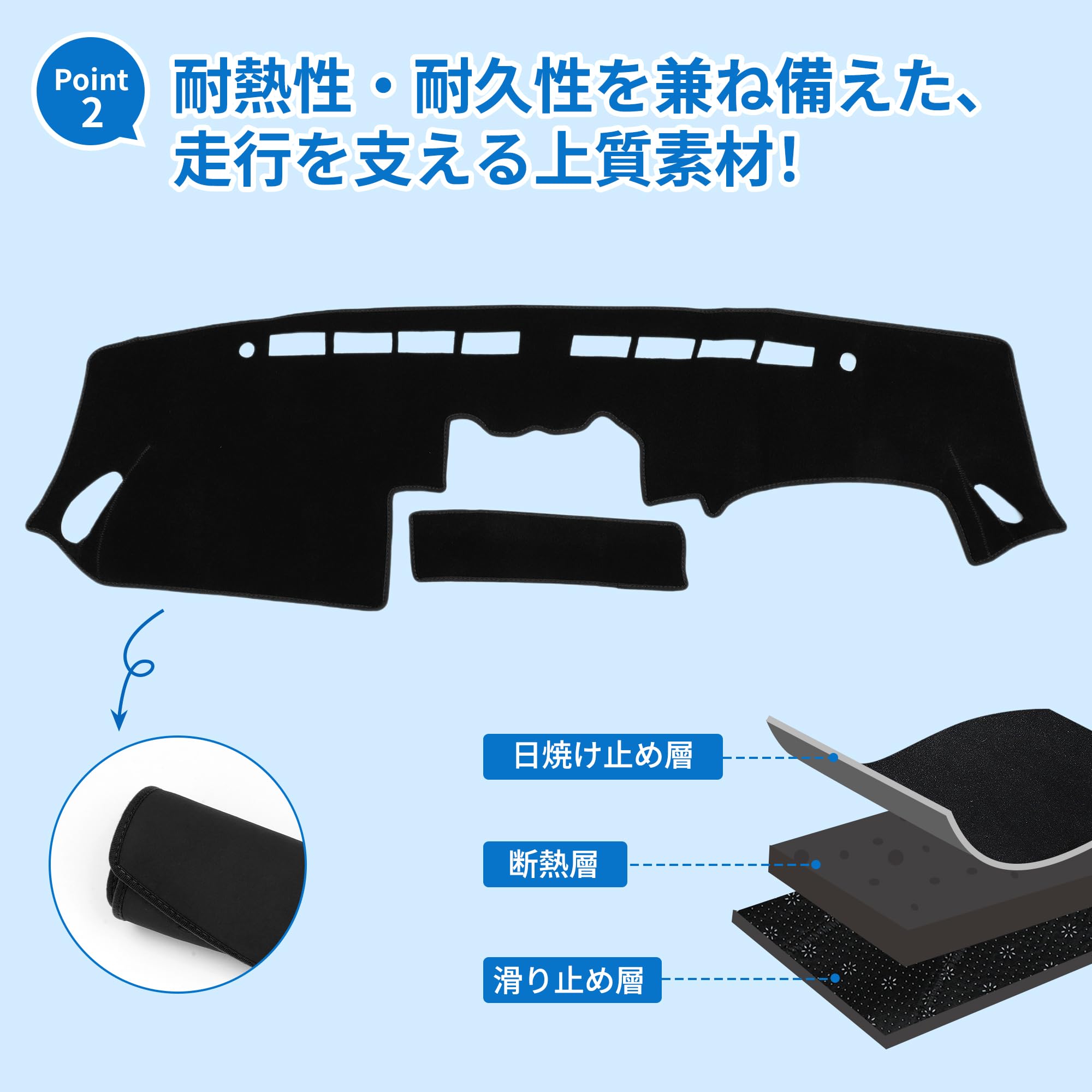 Amazon | TUCKBOLD ダッシュボードマット 日産に対応 フェアレディZ33