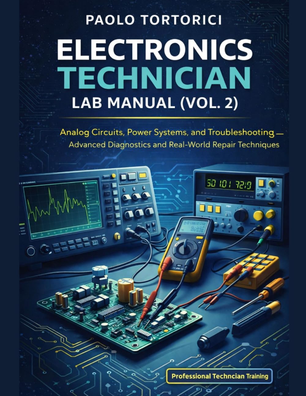 Electronics Technician Lab Manual (VOL. 2): Analog Circuits, Power Systems, and Troubleshooting — Advanced Diagnostics and Real-World Repair Techniques