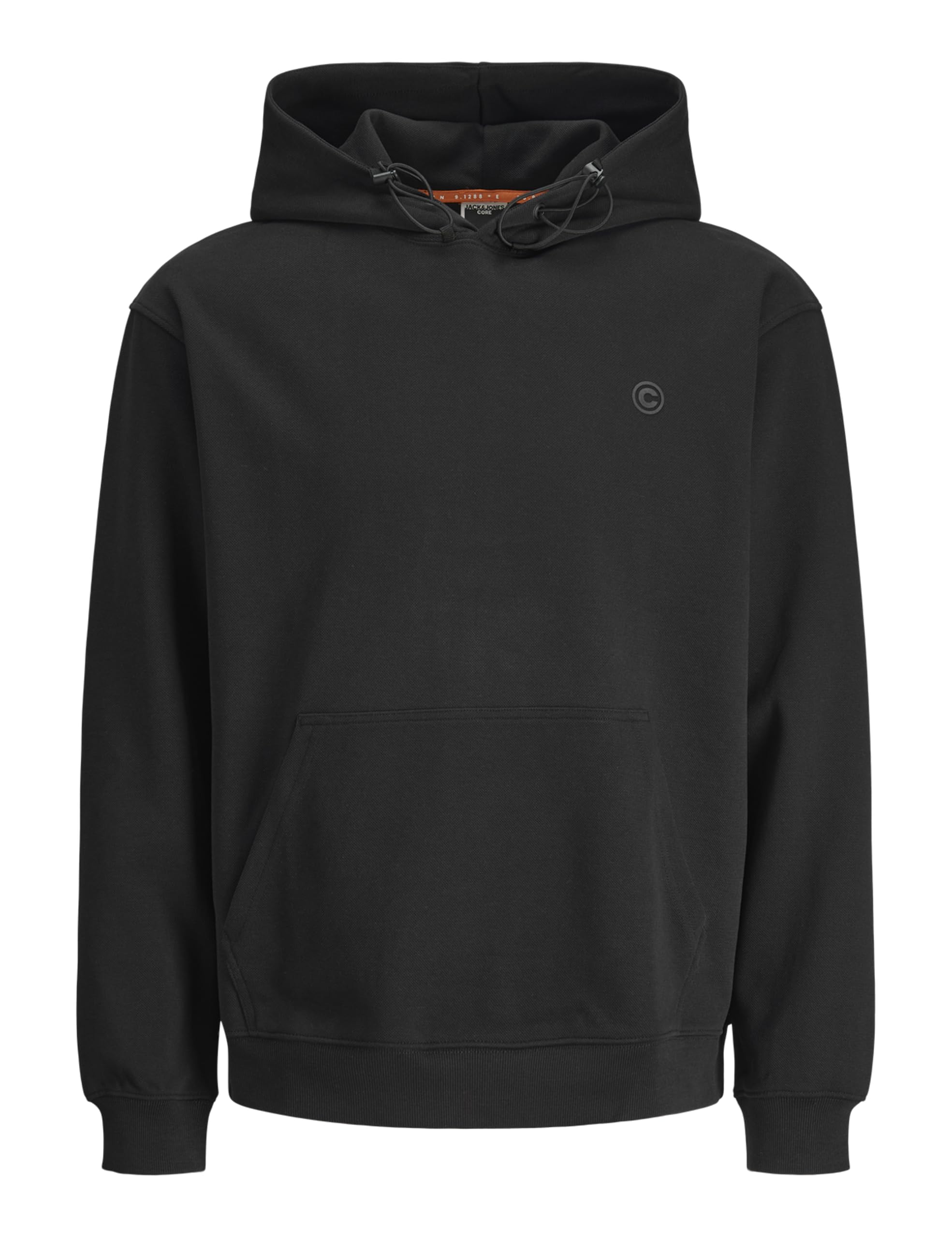 JACK&JONES Jcooutdoor Sweat Hood Sn, black, L