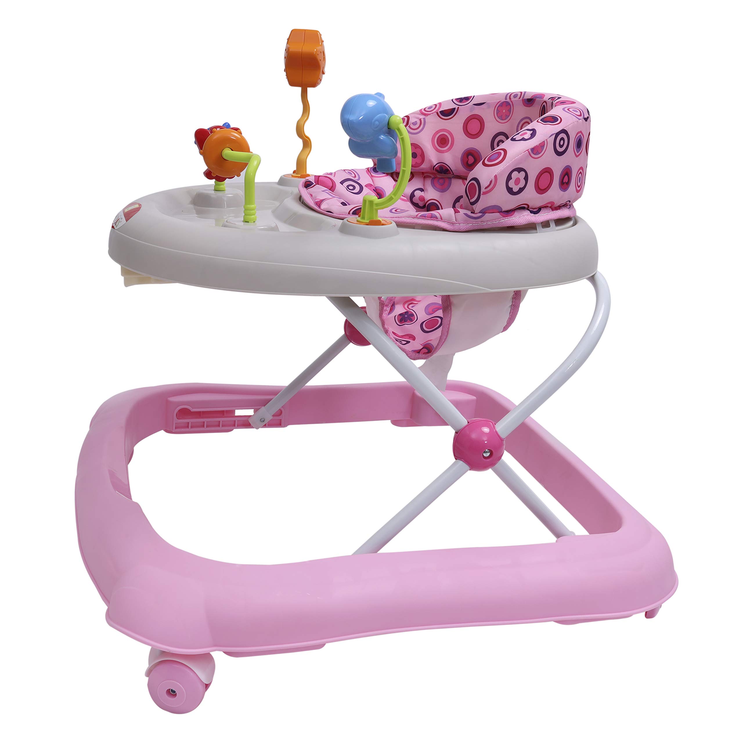 baby plus Baby plus Adjustable Baby WalkerBP8998-PINK, Pack of 1