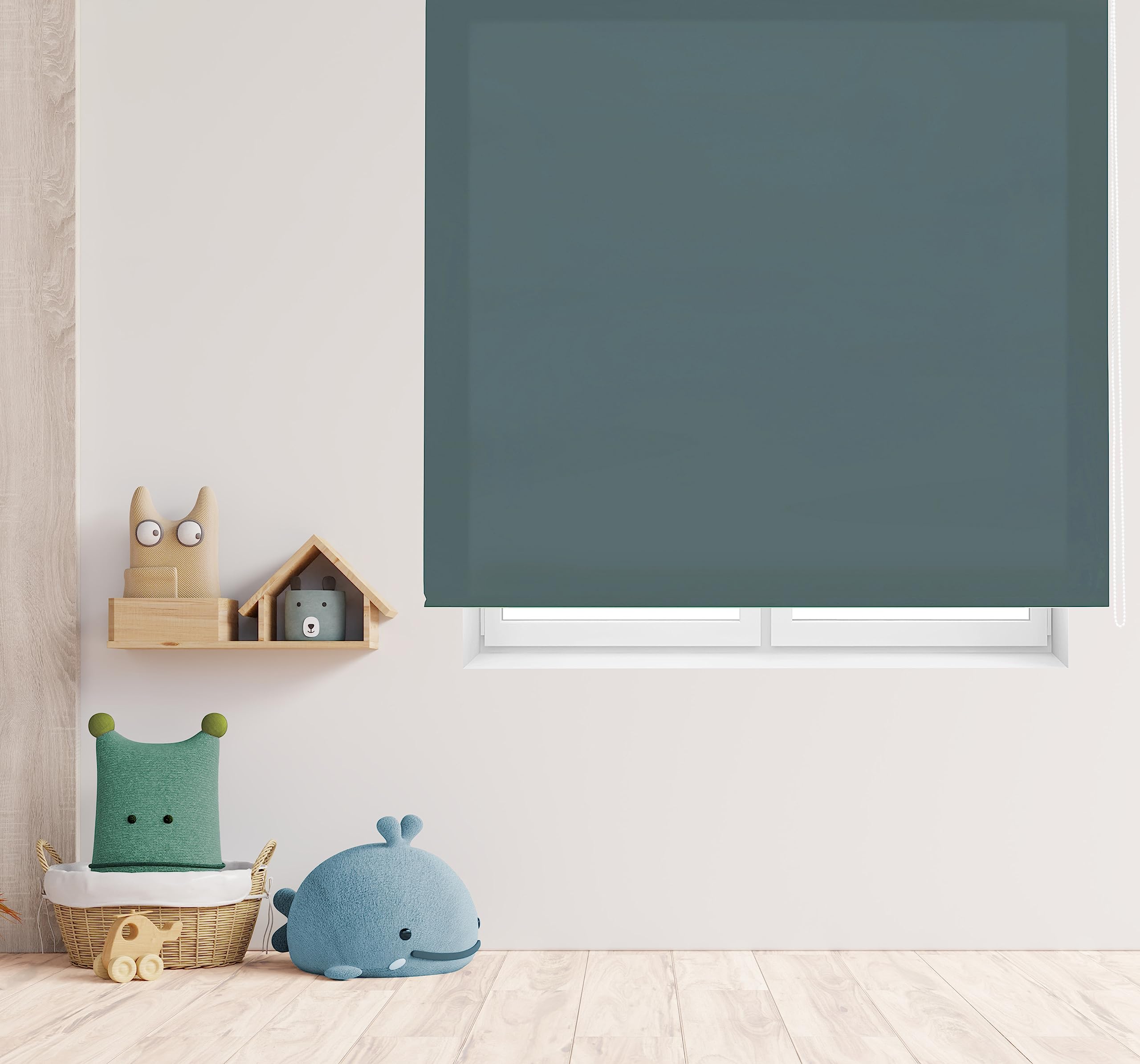 Store Enrouleur translucide uni de qualité supérieure 120 x 175 cm - Store Enrouleur translucide Gris Pastel - Store Enrouleur de qualité supérieure 117 x 170 cm