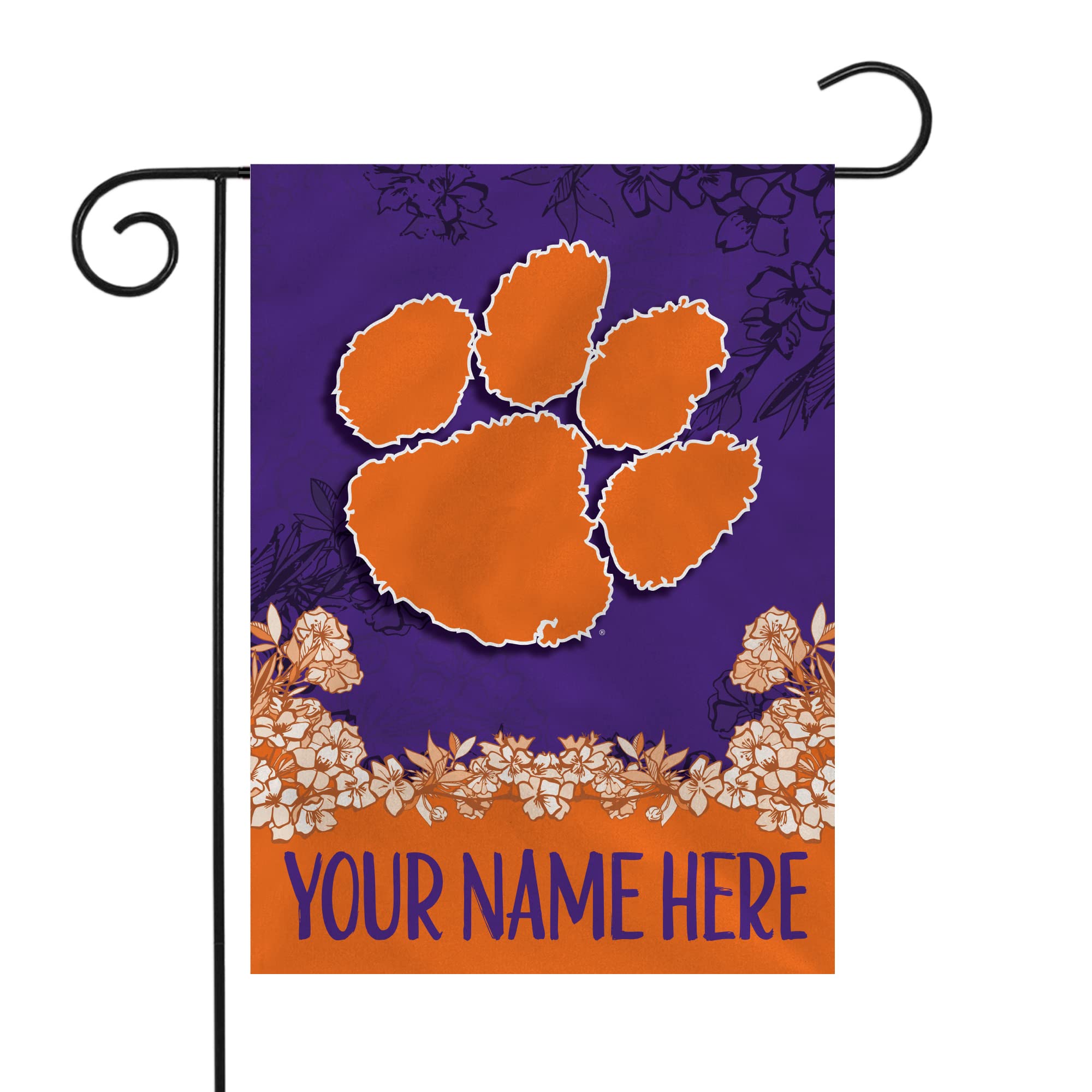 Rico Industries NCAA Standard/Primary Personalized Garden Flag
