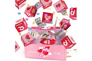BABORUI Birthday Surprise Box Gift Box for Money