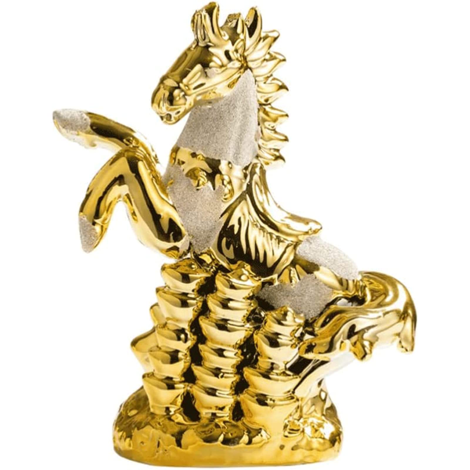 Habiba estatuas Estatua de Animal Dorado, Adorno de Escritorio, Muebles para el hogar, Escultura Elegante de Lujo a la Moda, figurita de Arte Creativo Único