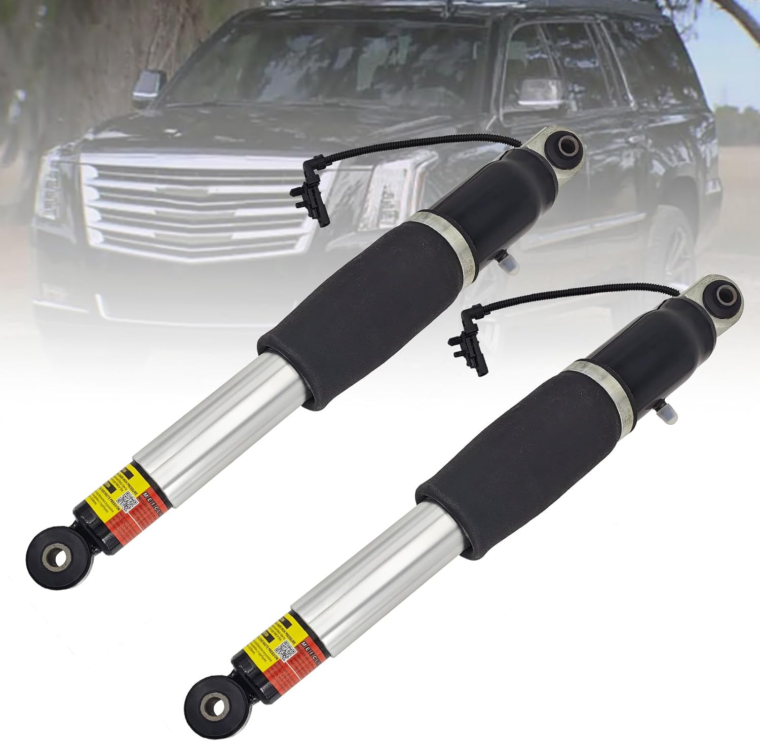 Meiclics Rear Air Shock Absorber Kit 84176675 for Cadillac Escalade (2015–2020)