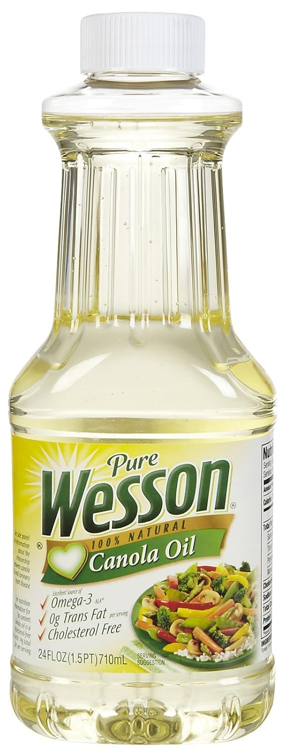 Wesson Canola Oil 24 oz Grocery & Gourmet Food