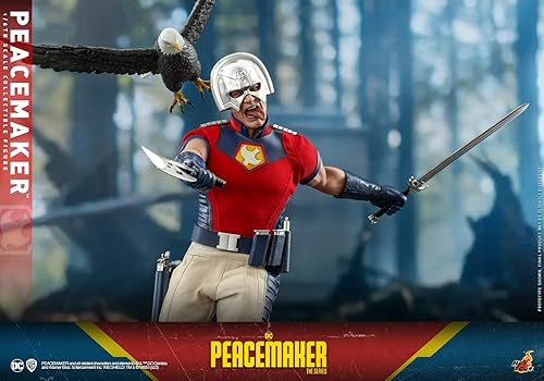 Miniatura 10 de Figura de TV Masterpiece Peacemaker escala 1/6, color rojo