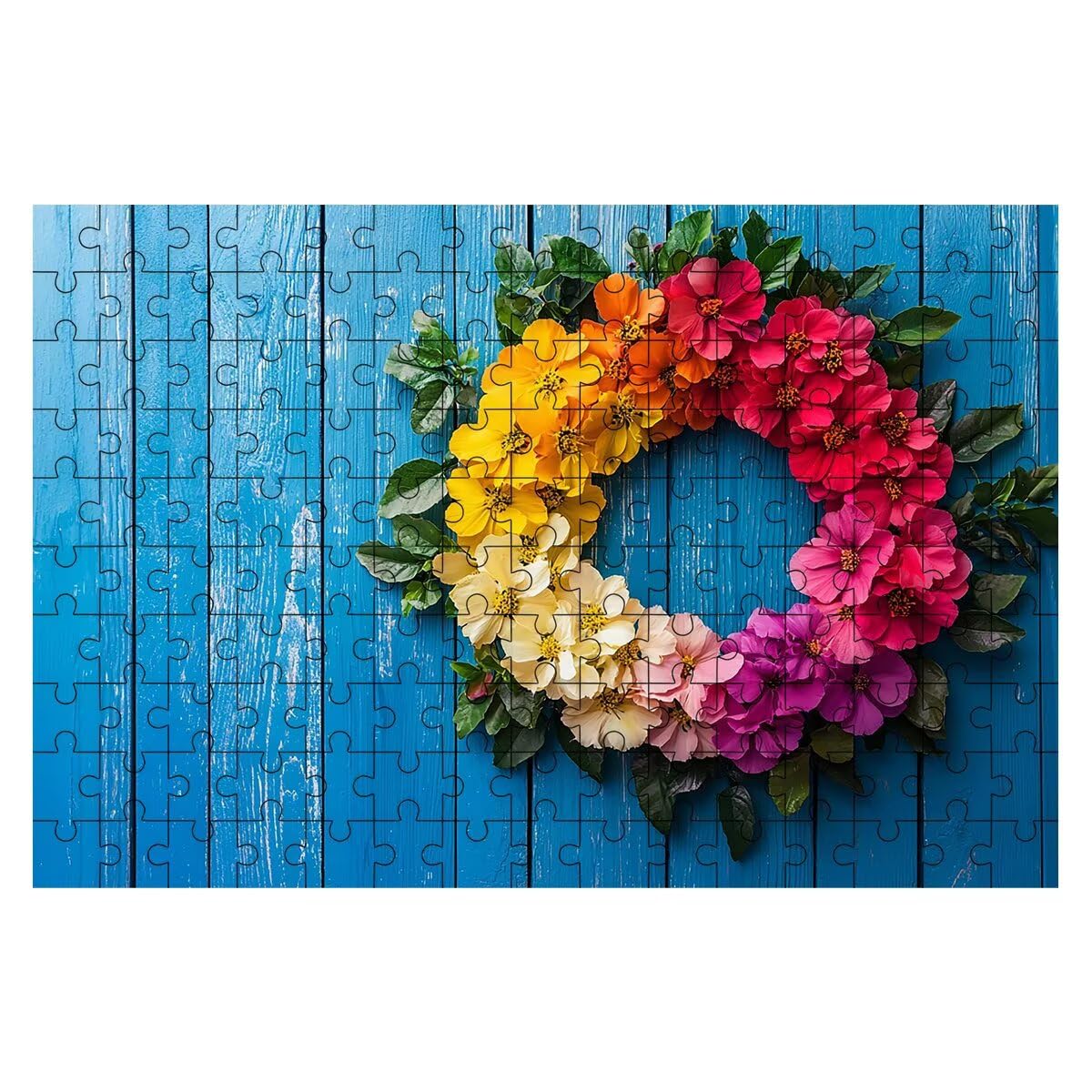 Puzzle 1500 elementów fabrycznych, puzzle kwiatowe dla dorosłych, klasyczne puzzle gry edukacyjne do aktywności rodzinnej, najwyższej jakości drewniane puzzle z pudełkiem na prezent dla mężczyzn