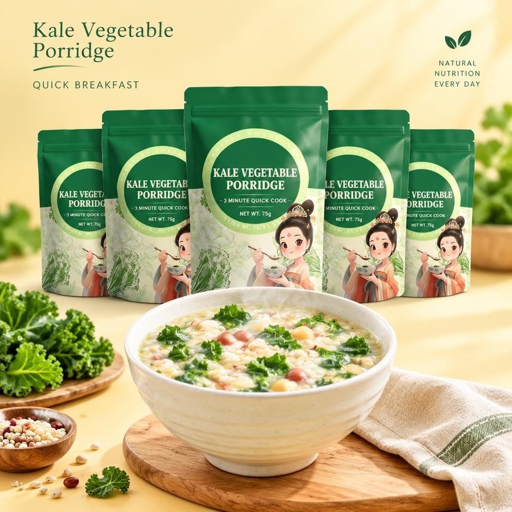 Porridge di verdure istantaneo, 5 buste, 10 porzioni