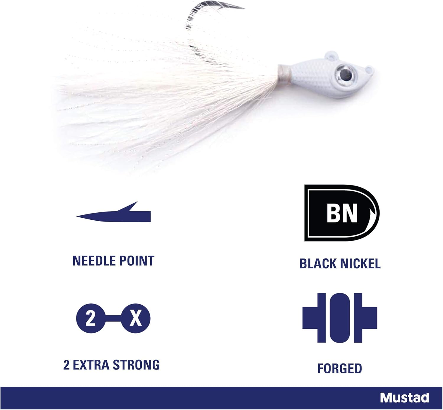 Bucktail Jig Hook, 1 Piece