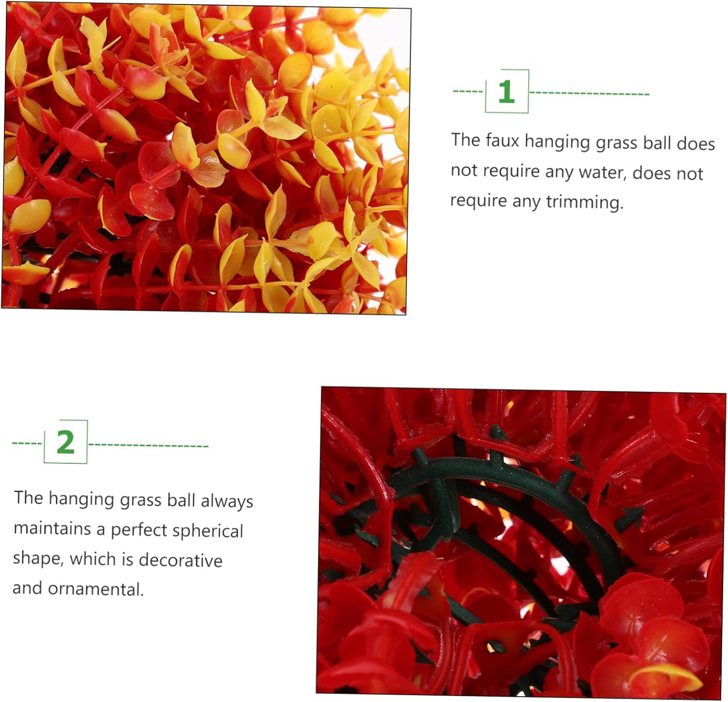 Artificial Grass Topiary Eucalyptus Garden Ornament for Outdoor Patio Decoration Wedding Decor and