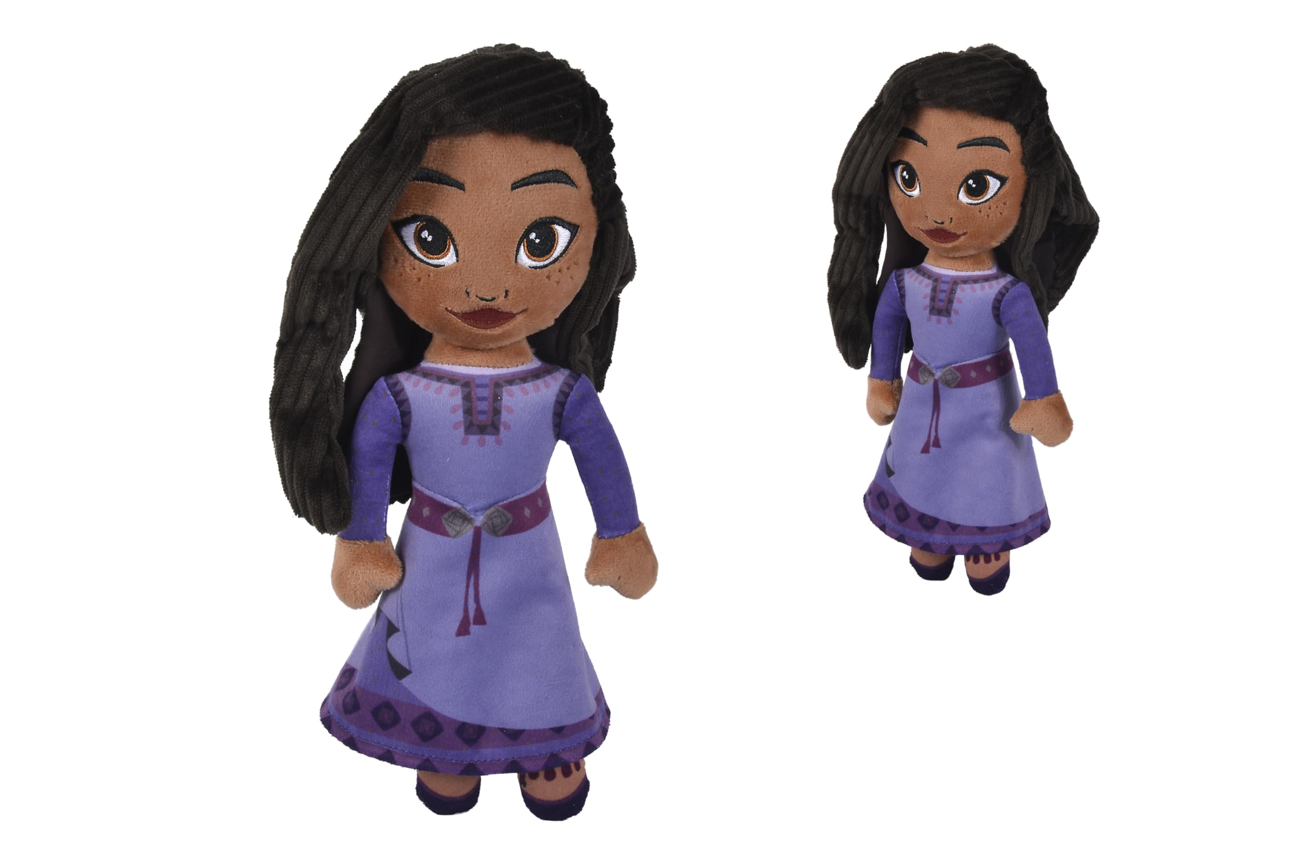 Disney Wish Asha 25cm, soft cuddly character, Purple, 30cm - Image 2