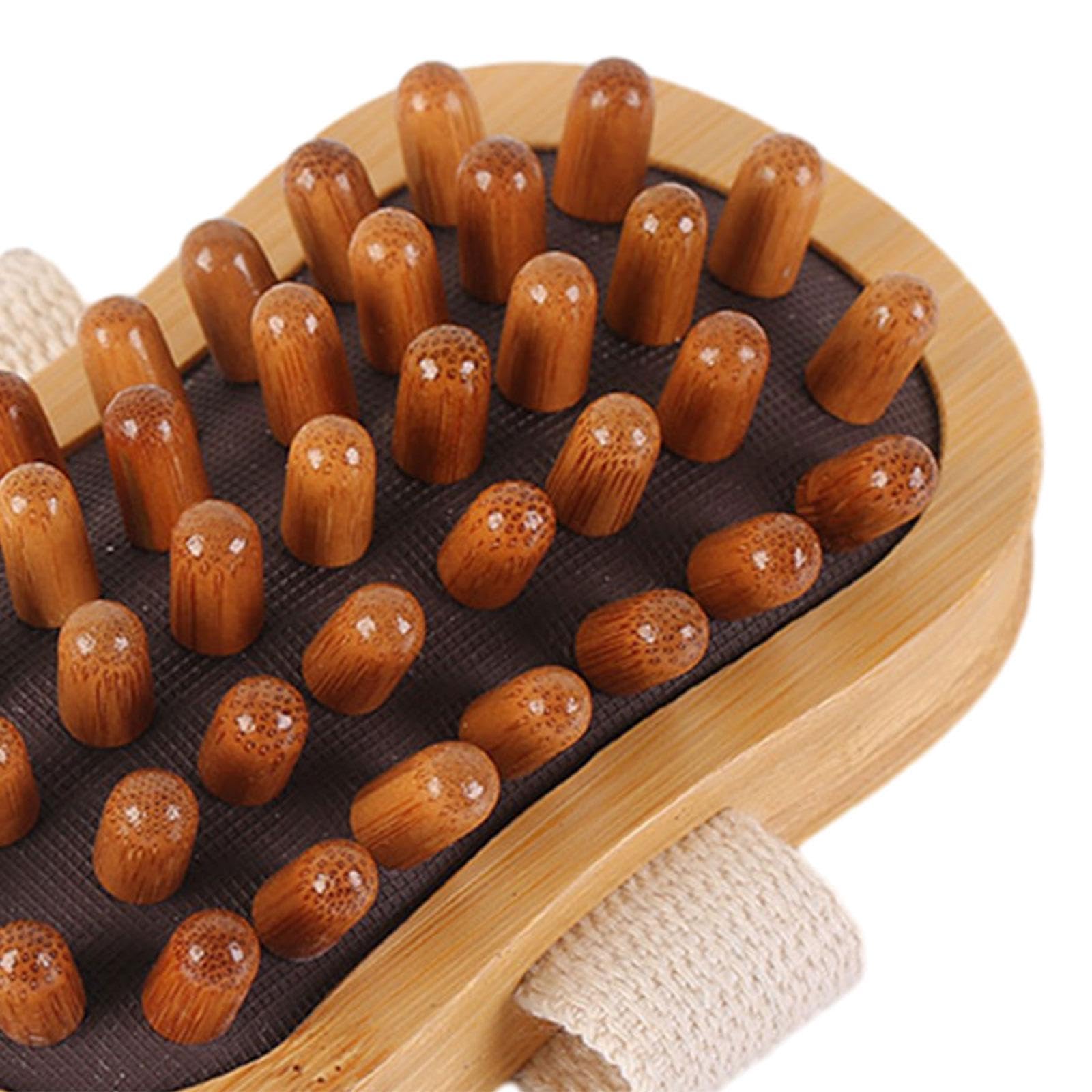 5 Cepillos de Madera para Masaje Corporal, Cepillo Masajeador Corporal, Herramienta para Esculpir El Cuerpo, Masajeador Manual de Mano, Cepillo