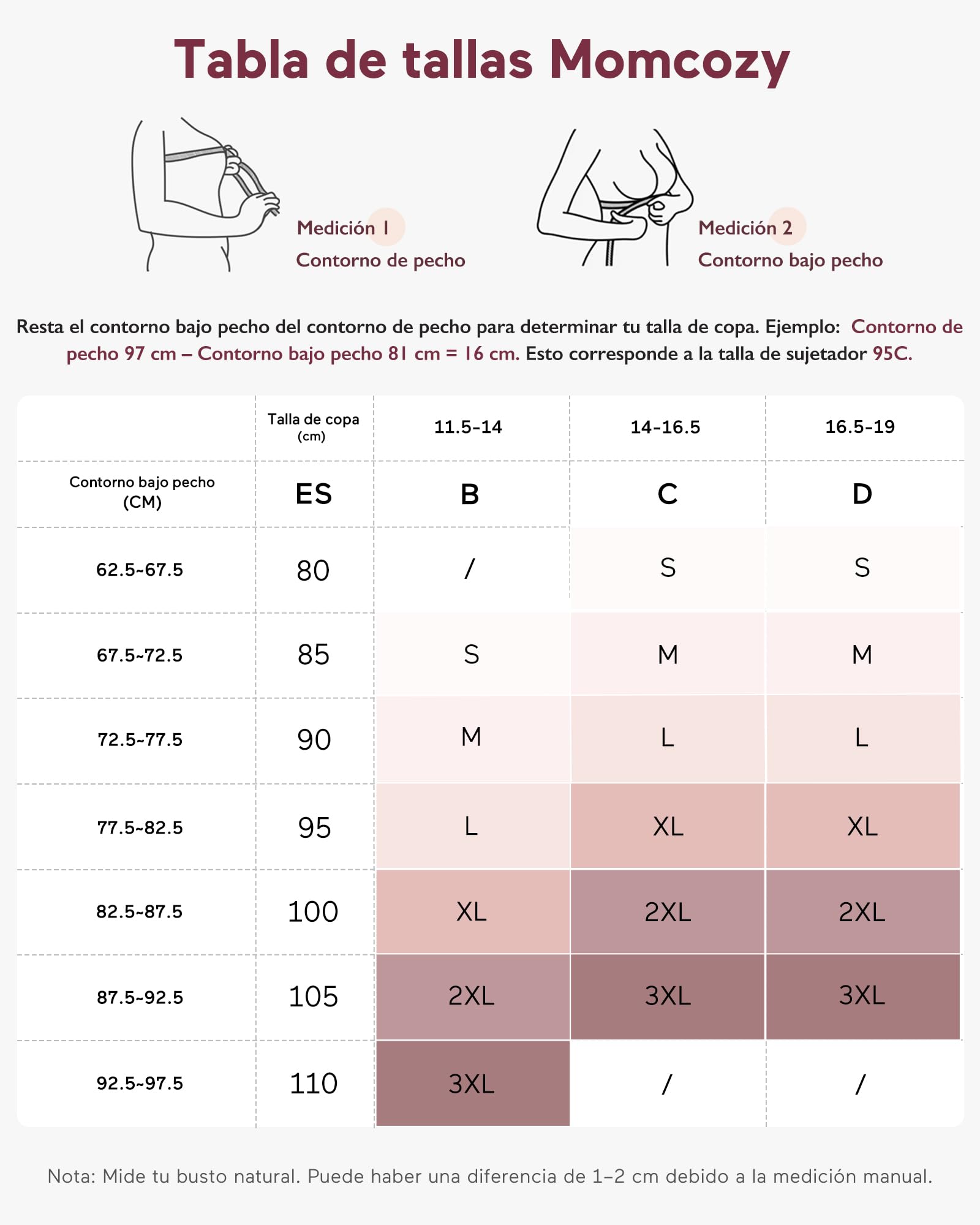 momcozy Sujetador Lactancia sin Costuras para Mujeres Embarazadas, Inalámbrico, con Soporte Jelly Strip y Diseño Clásico, Ideal para la Maternidad