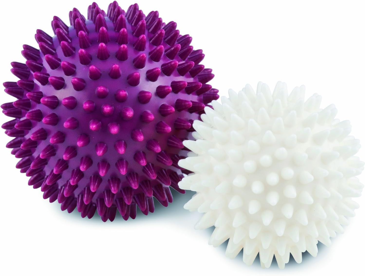 KettlerKettler 07351-530 MASSAGE BALL 2 PCS - BURGUNDY/PEARL WHT