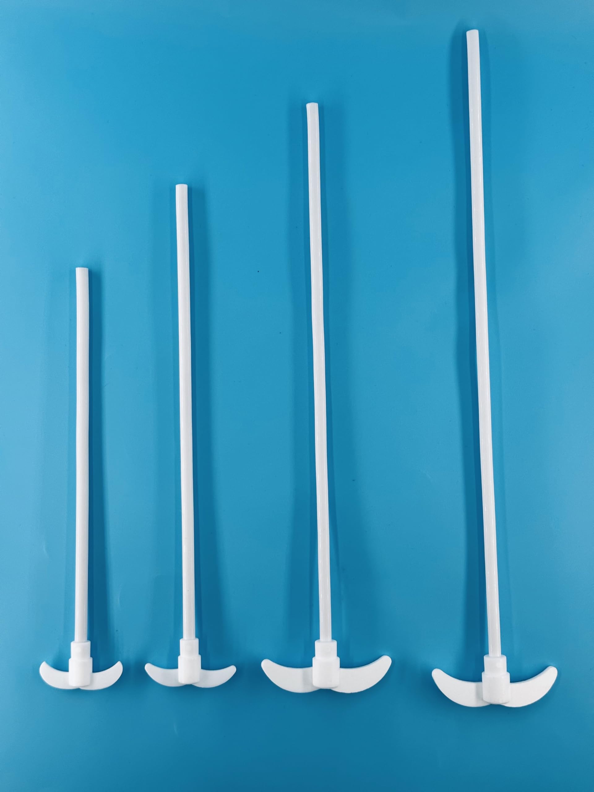 Agitador de varilla de PTFE Agitador aéreo de PTFE, varilla agitadora eléctrica, eje mezclador, paleta plegable, varios tamaños(350MM-80MM-7MM)