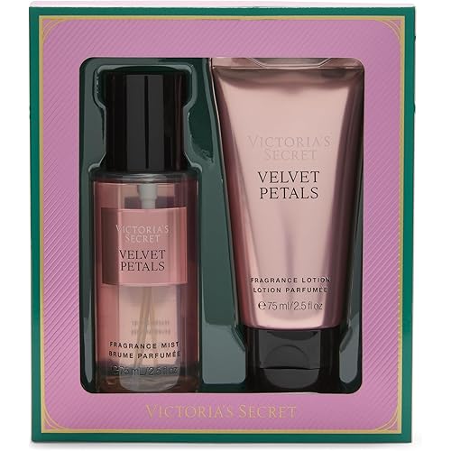 Victoria's Secret Velvet Petals 2 Piece Mini Mist & Lotion Gift Set