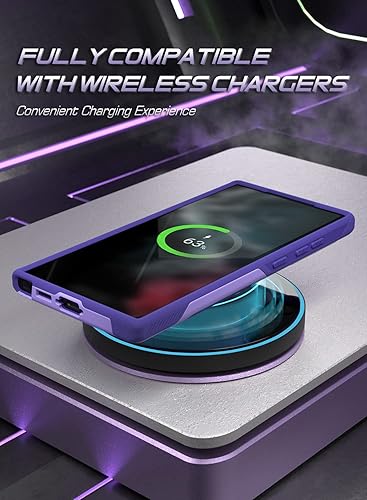 Miniatura 9 de Poetic Funda de neón diseñada para Samsung Galaxy S23 Ultra 5G de 6.8 pulgadas, doble capa, resistente, resistente, ligera, delgada, a prueba de