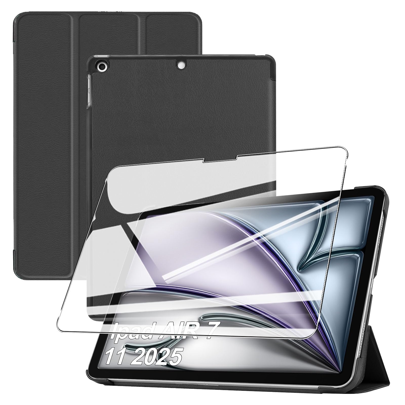 ケース フィルム付き 11インチ iPad Air（M2）256GB ブルー ケース