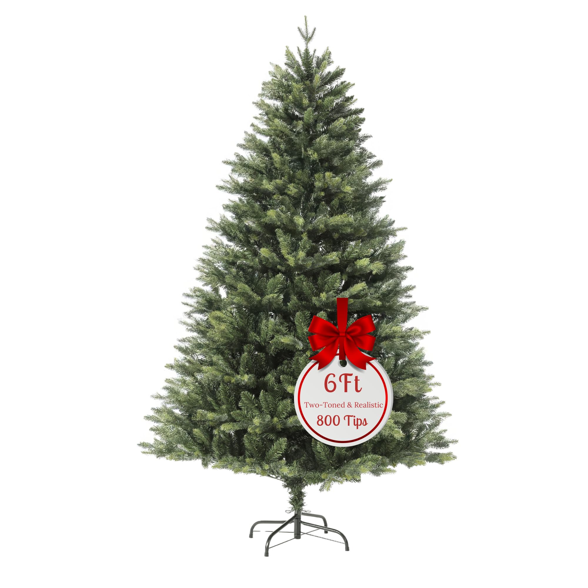 Evre (6Ft) Brunswick Spruce Artificial Christmas Tree Green