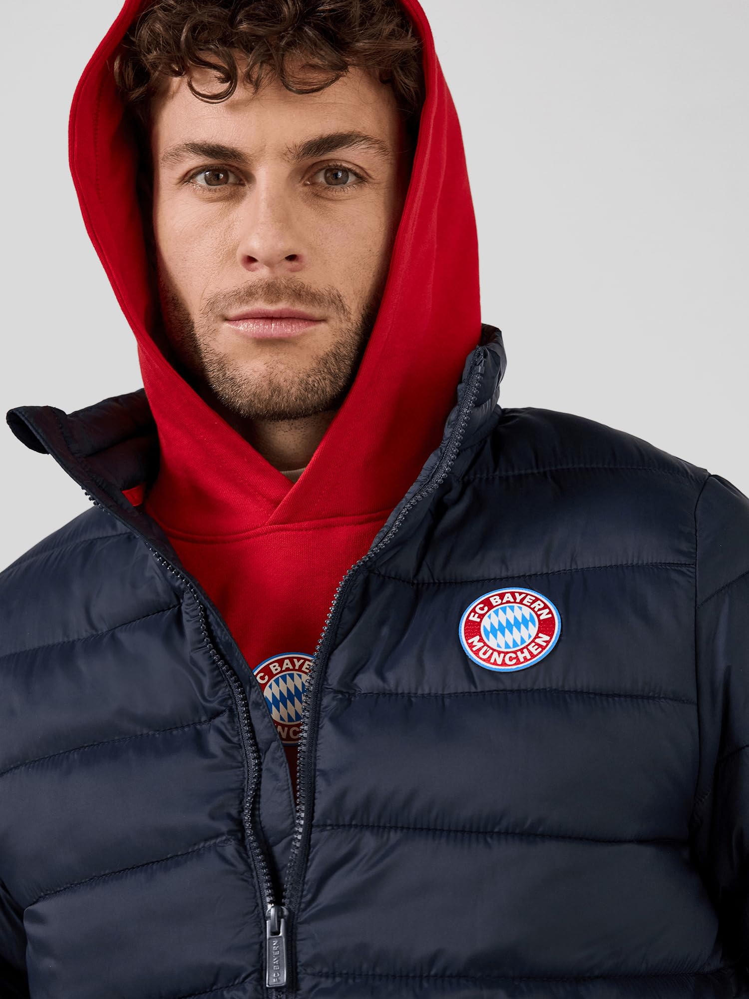 FC Bayern München | Steppjacke Essentials | Herren | Navy