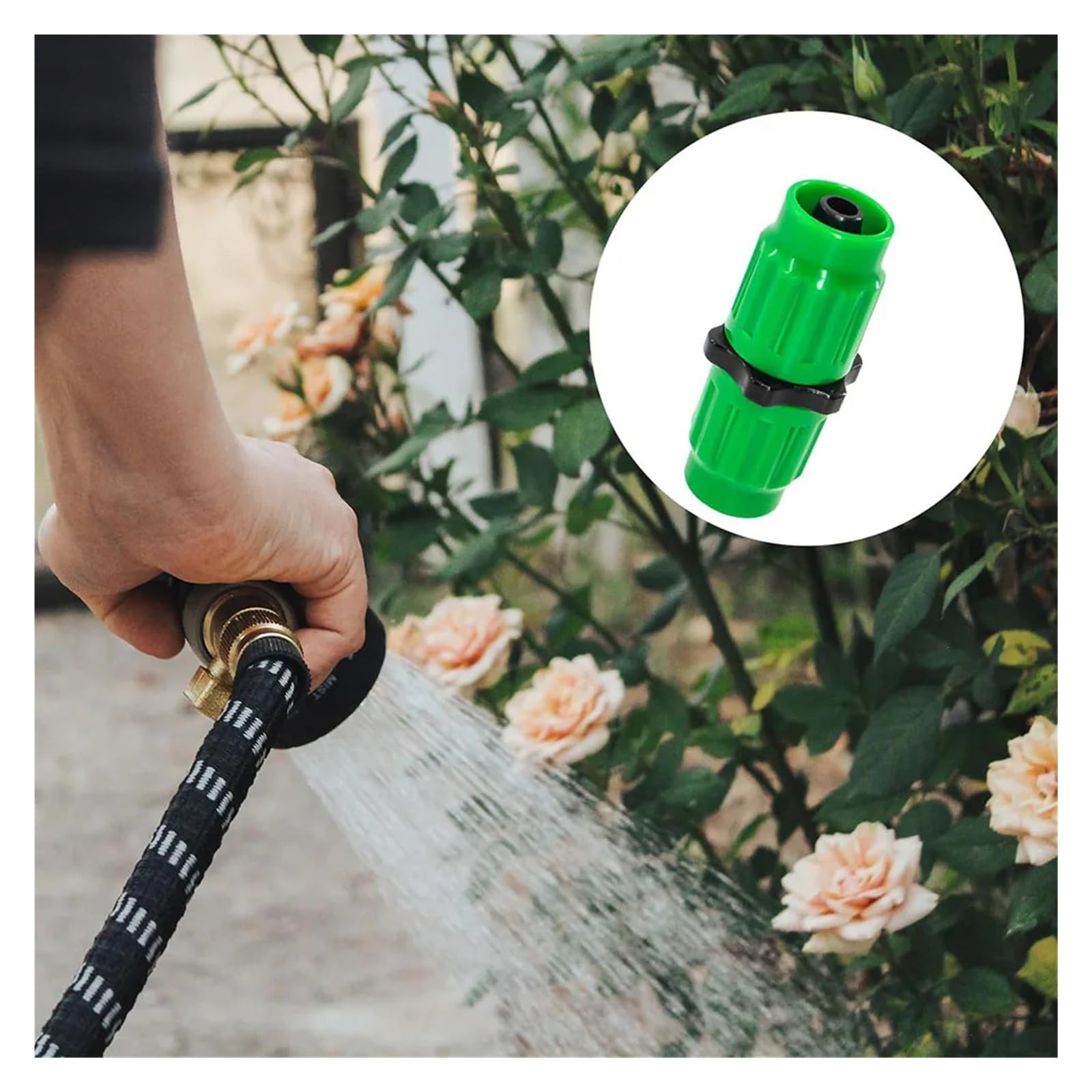 Kit de reparación de mangueras de jardín Juego de conectores multifunción de 4/10 piezas