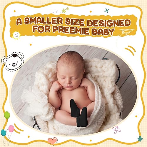 Miniatura 3 de Janmercy 20 pares de calcetines prematuros para niñas y niños, calcetines prematuros para recién nacidos, calcetines prematuros para bebés