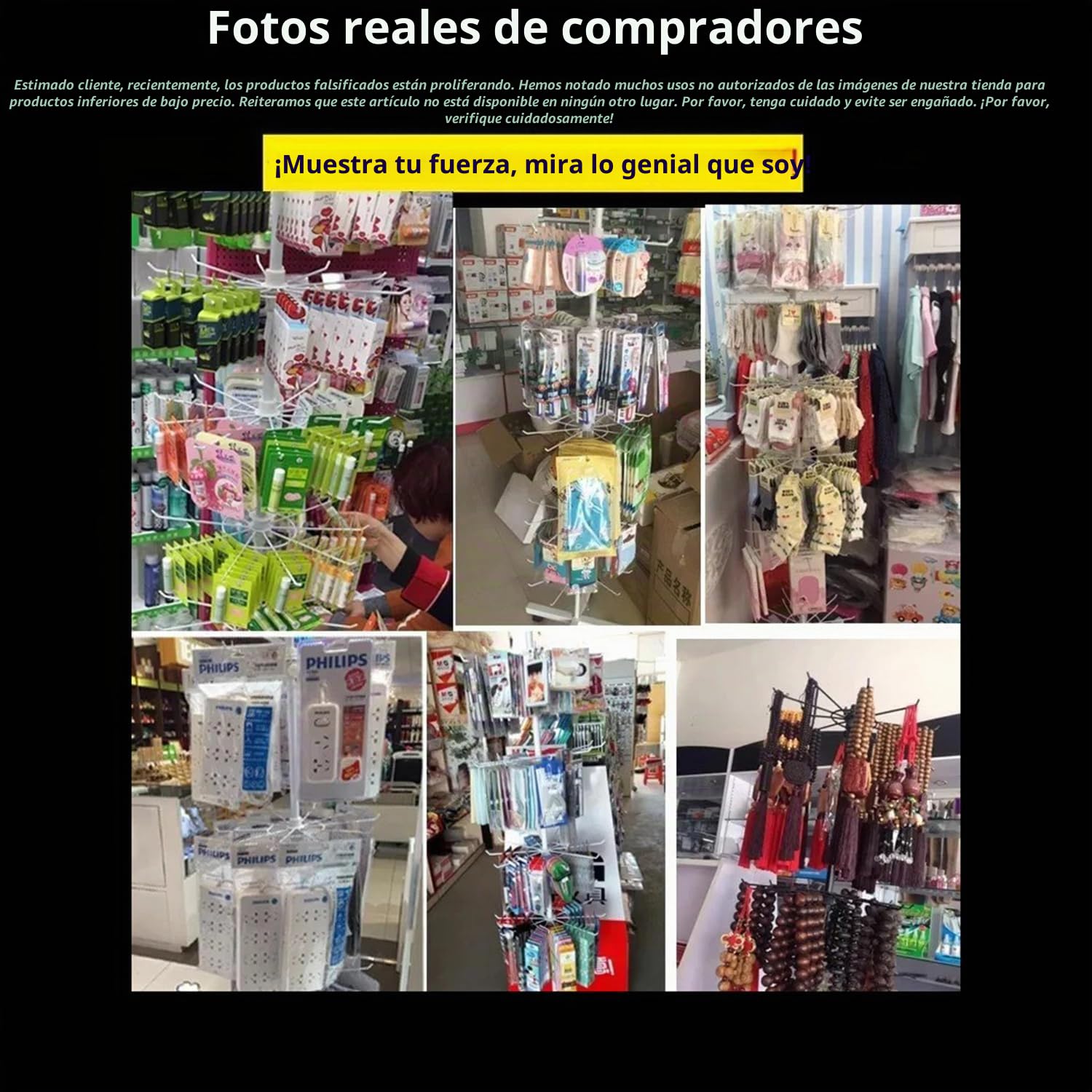 Estante De Exhibición Metálica Para Minoristas,Estantería Giratoria De 7 Niveles,Movibles y Ajustables Para Tiendas y Supermercados,Puede Contener Sombreros,Guantes,Bufandas,Accesorios,Etc.,(Blanco)
