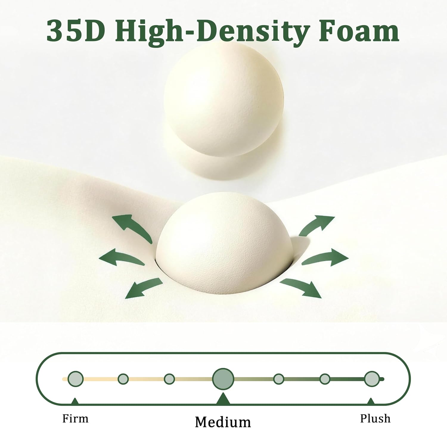 Outdoor Chair Cushions Patio Funiture Chair Seat Cushion 22 L X 22 W X 4 H Waterproof & Fade Resistant Square Sofa Couch Chair Pads with Non-Slip Bottom &Handle & Adjustable Straps Set of 4