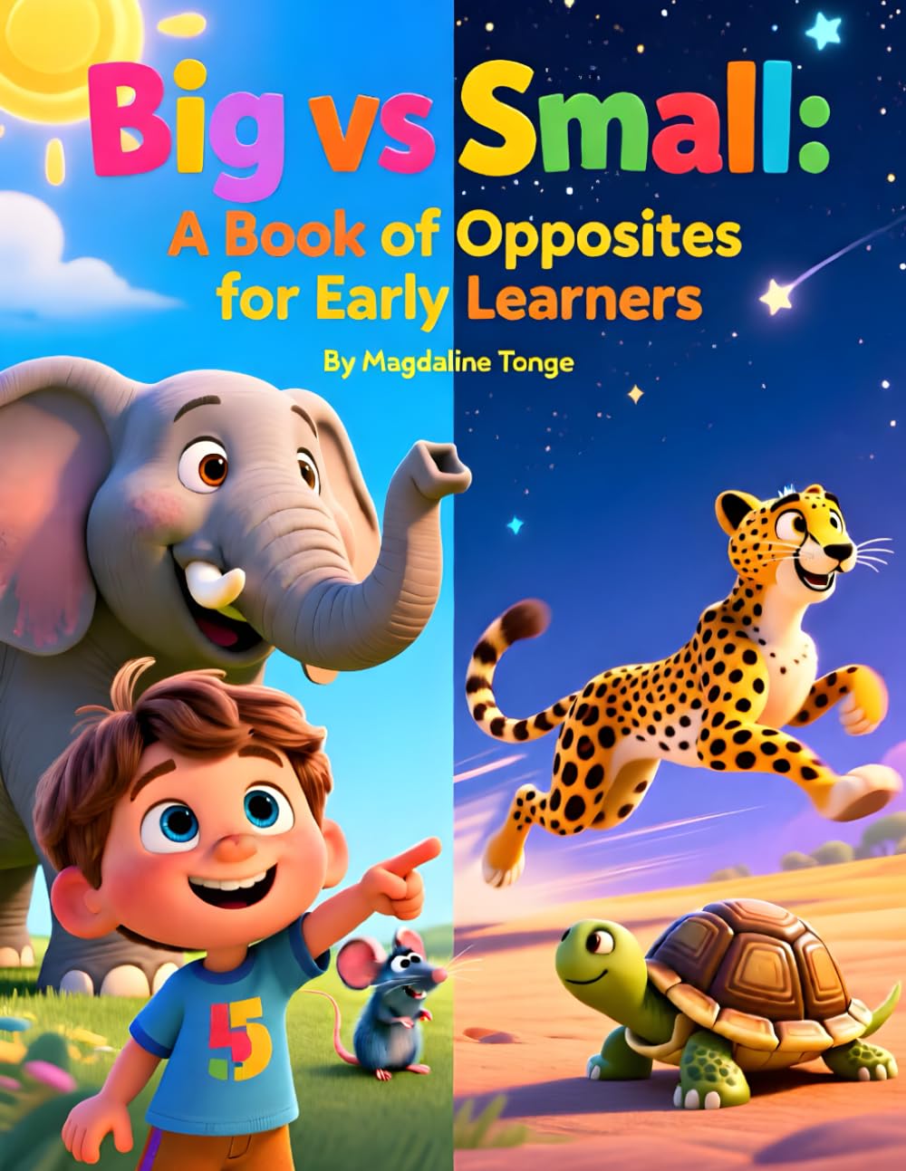 Big vs Small: A Book of Opposites for Early Learners: opposites for kids, early learning concepts, big and small book, preschool picture book, ... book, concepts book for early learners