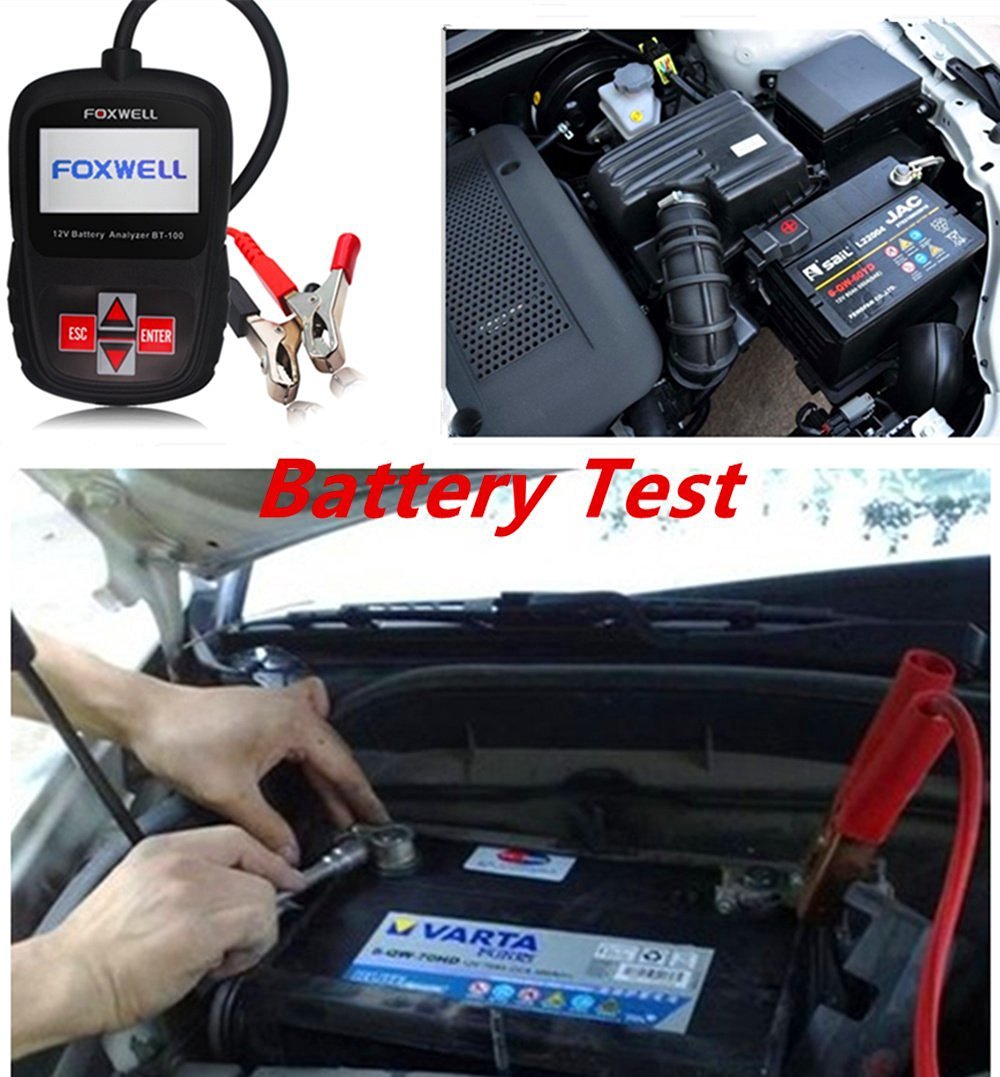 TESTER BATTERIA ANALIZZATORE batteria tensione di corrente capacità