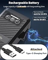 Pawfly Akkumulátoros Levegőpumpa USB Töltéssel 20-500L Akváriumhoz Hordozható Csendes Oxigén Pumpa Horgászathoz 3