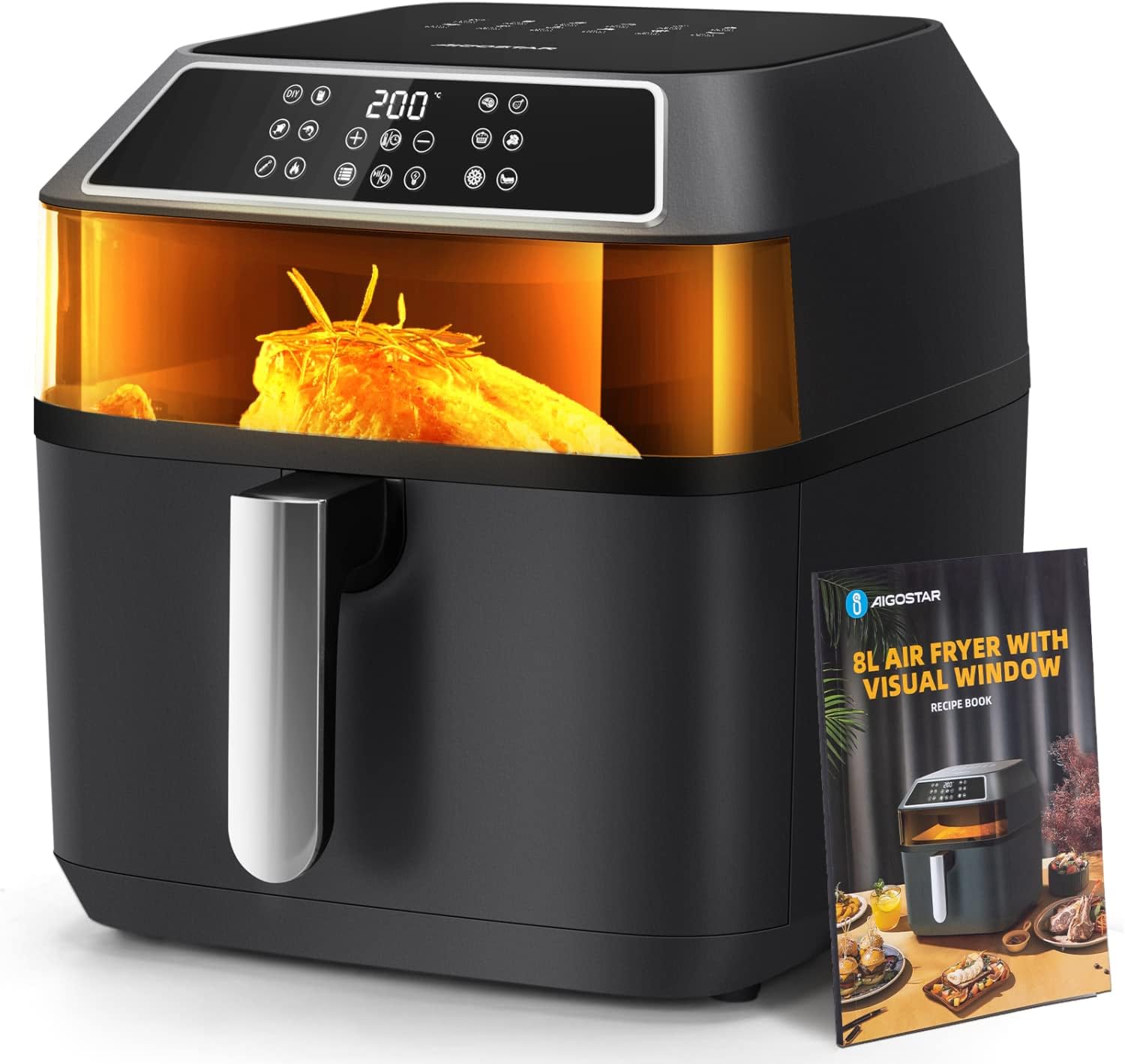 Pro Breeze XL 7.5L Air fryer 1800W with Automatic Food Stirring
