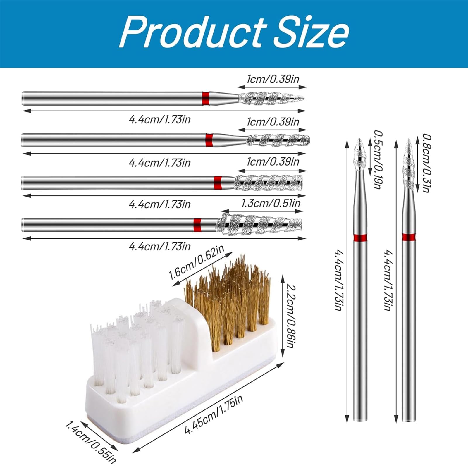 Nail Drill Bits - Image 2