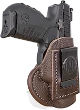 1791 GunLeather P238 & P938 Premium Leather IWB CCW Holster - Super Soft & Comfortable Leather Gun Holster - Right Handed - Fits Sig Sauer P238 and P938