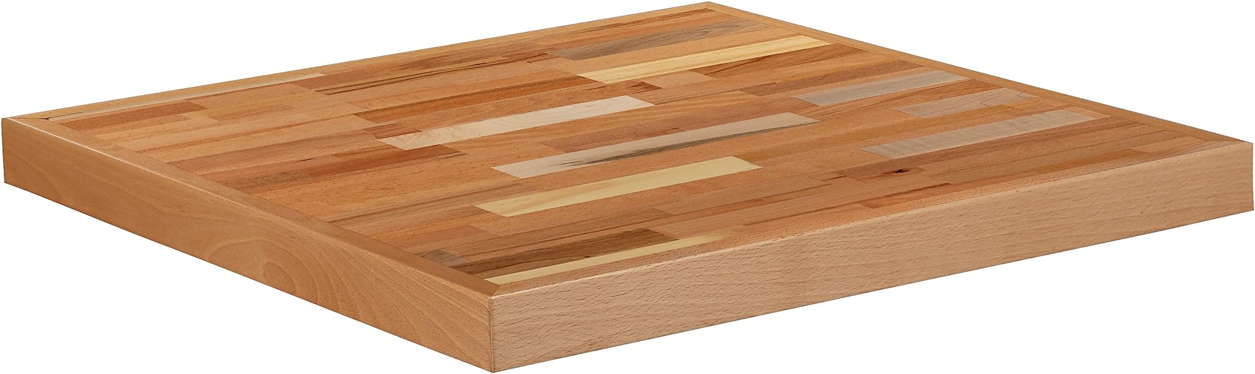 Flash Furniture 24" Square Butcher Block Style Table Top