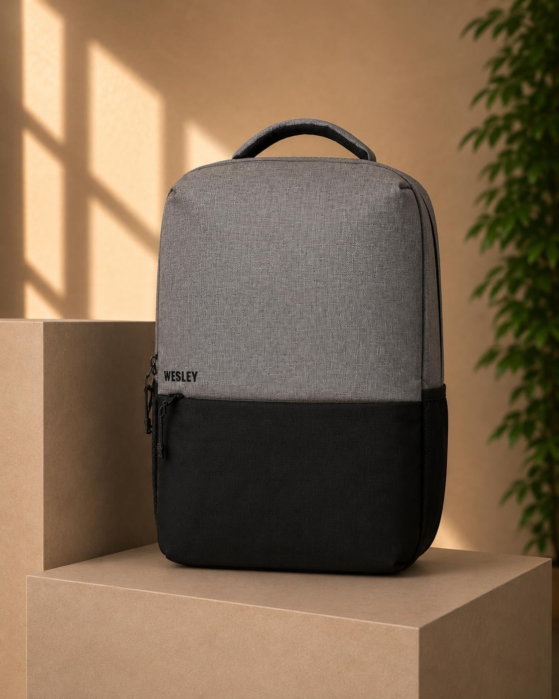 Wesley Milestone 2.0 Casual Waterproof Laptop Backpack/Office Bag/School Bag/College Bag/Travel Backpack (Dimensions:13x18 inches) (Compatible with 39.62cm(15.6inch laptop) 30 L 2