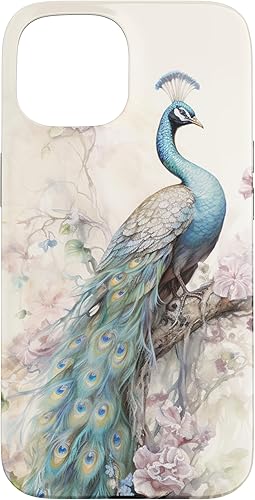 Miniatura 10 de Funda para iPhone 14 Plus Peacock Cute Bird Nature Garden