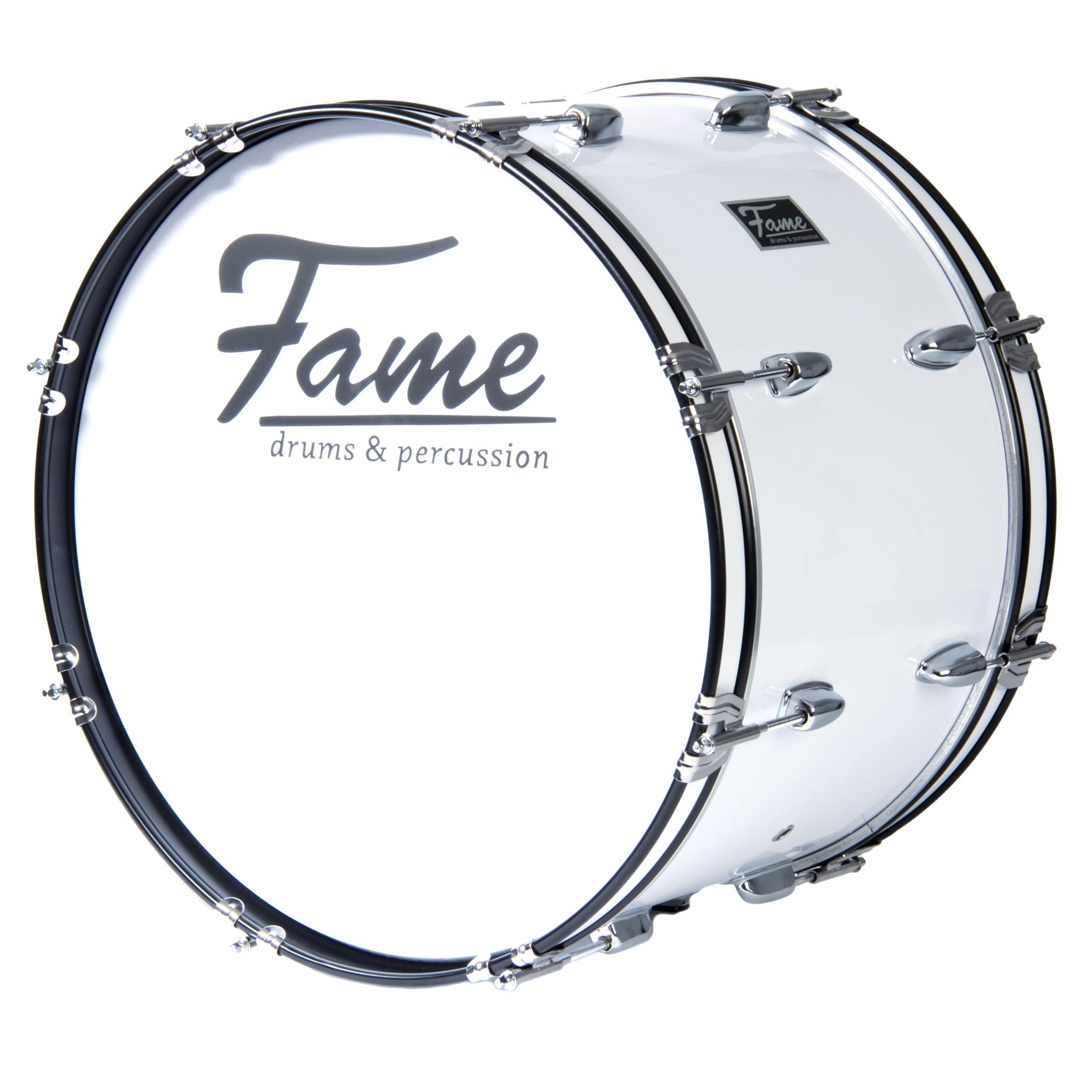 Fame Marching BassDrum 24"x12" with strap and beaters - Grancassa da marcia